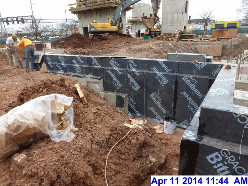 Waterproofing along L-M line Facing South-West(800x600)